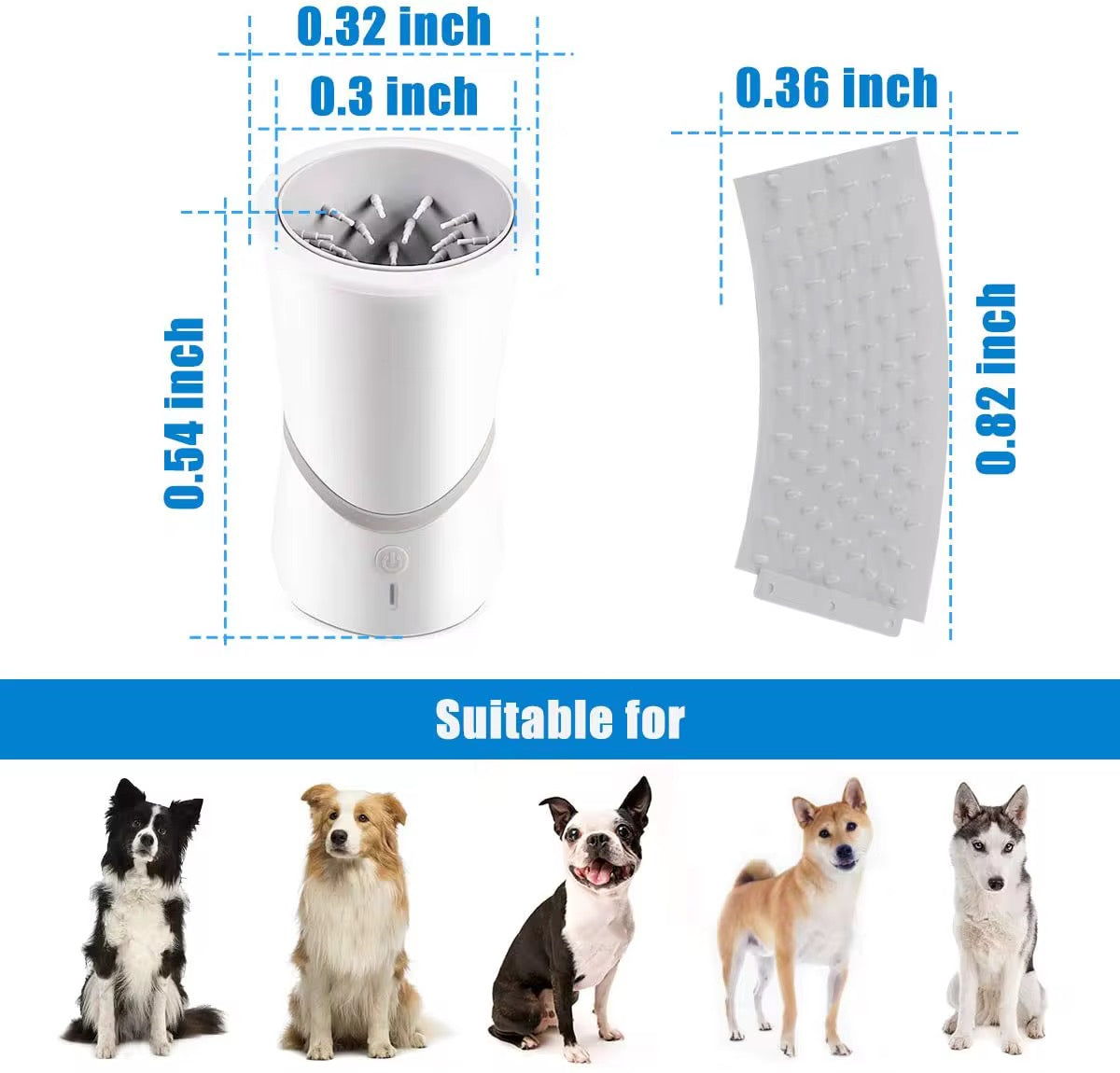 Automatic Dog Paw cleaner