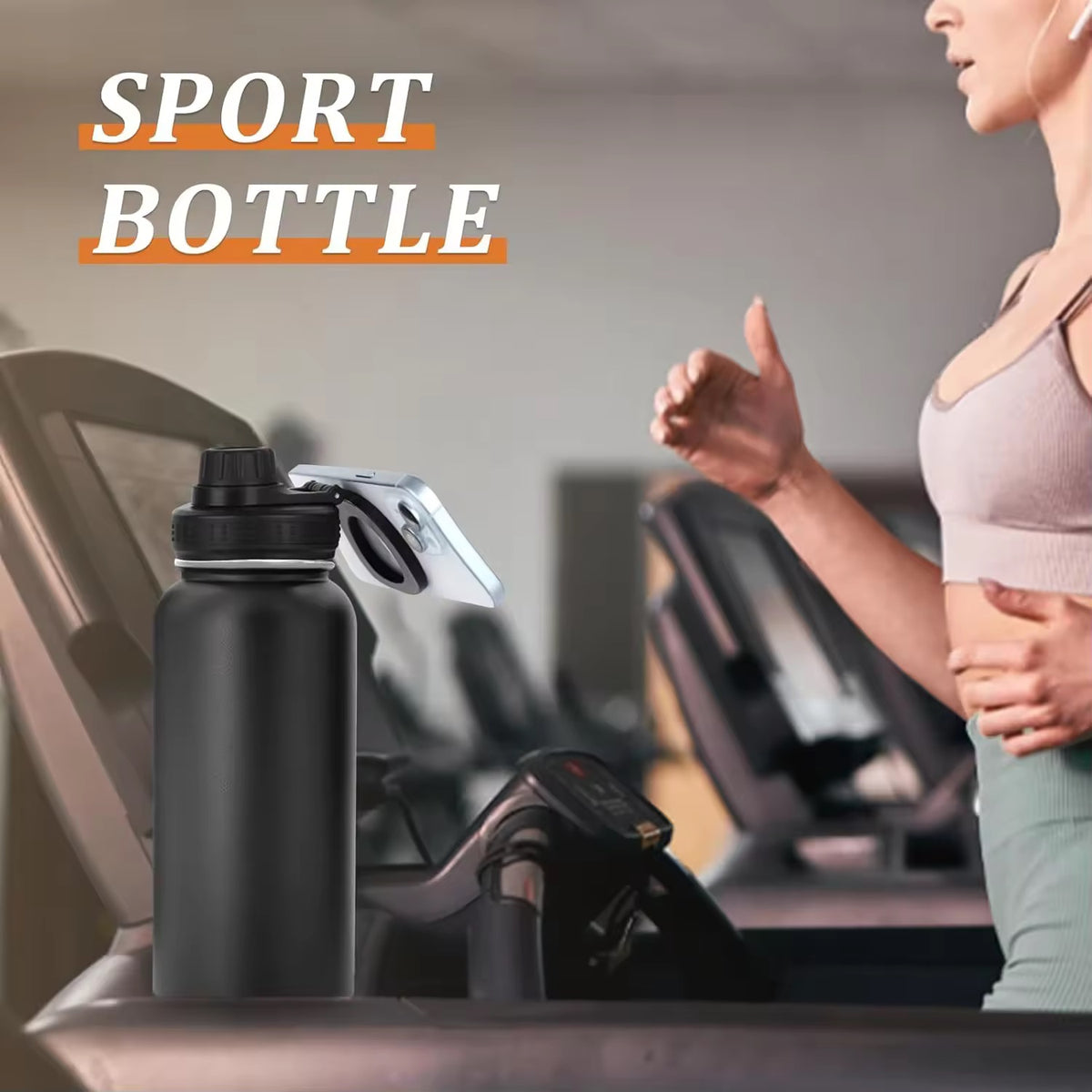 Insulated Stainless Steel Sport Water Bottle