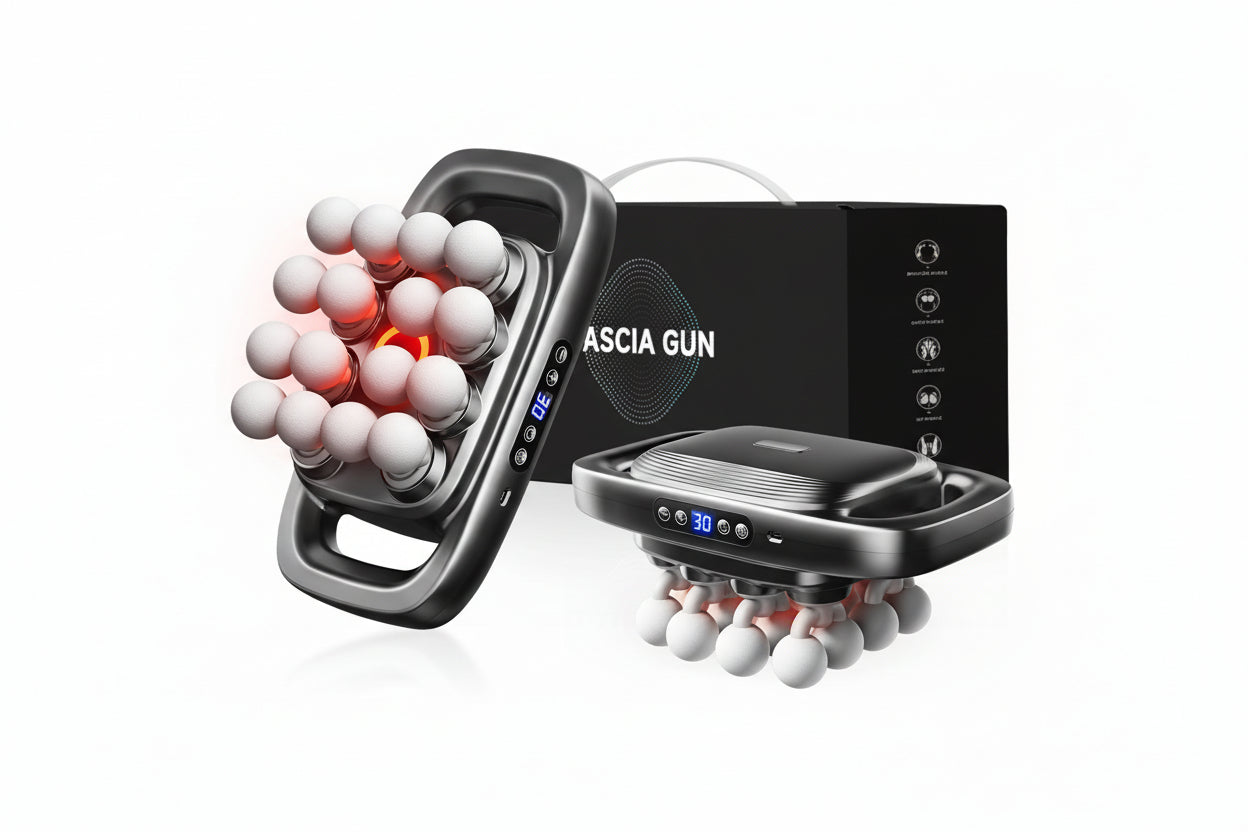 High-Frequency Massage Gun – 16 Head Deep Tissue Massager