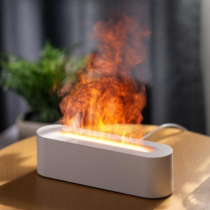 Mini Flame Light Aroma Humidifier