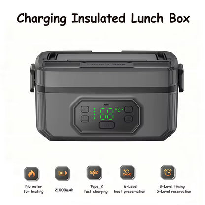 Rechargable Heated Lunch Box
