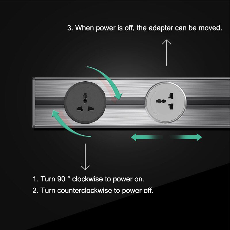 Electrical Track Socket