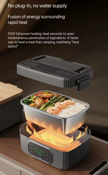 Rechargable Heated Lunch Box