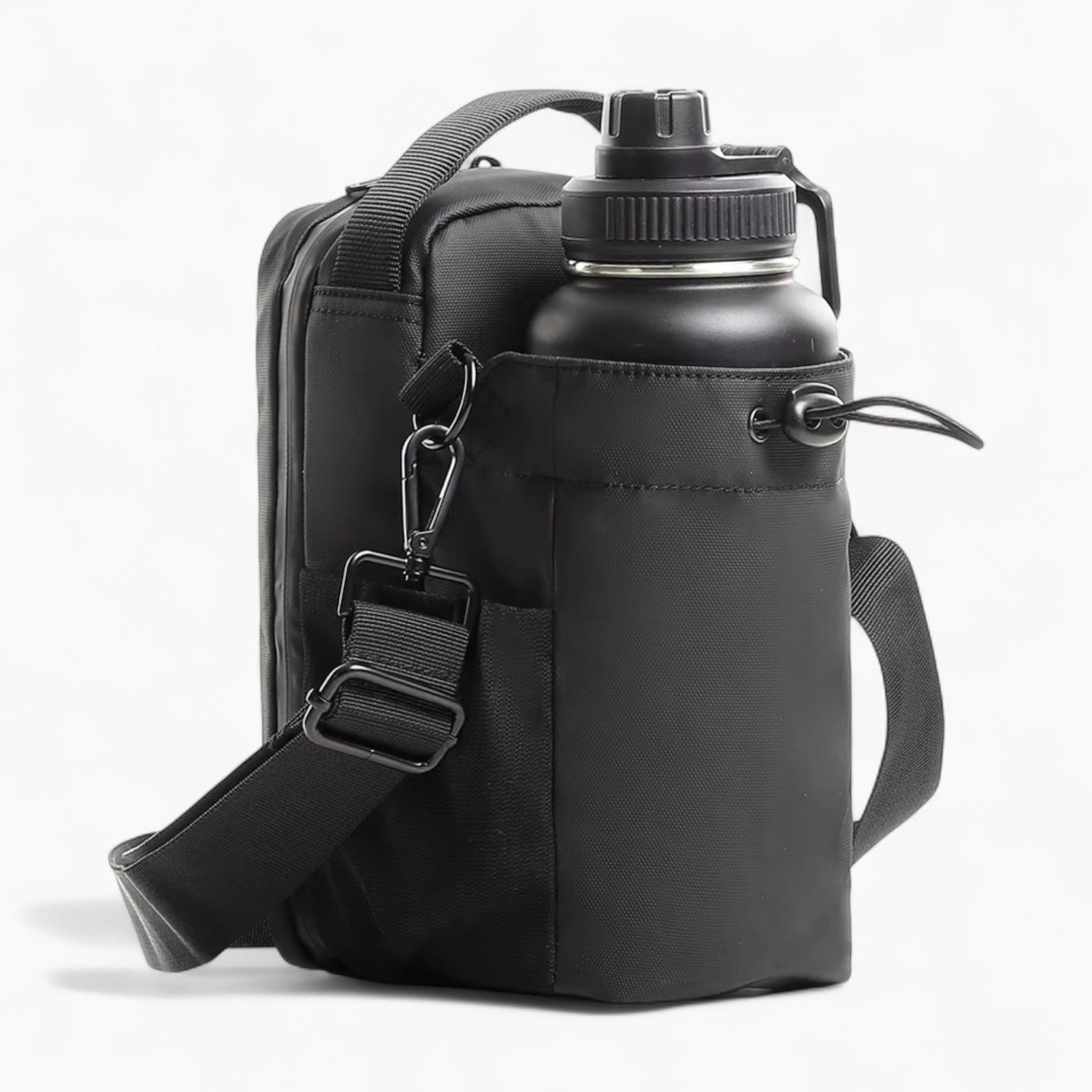 Magnetic Gym Bag with Bottle Holder